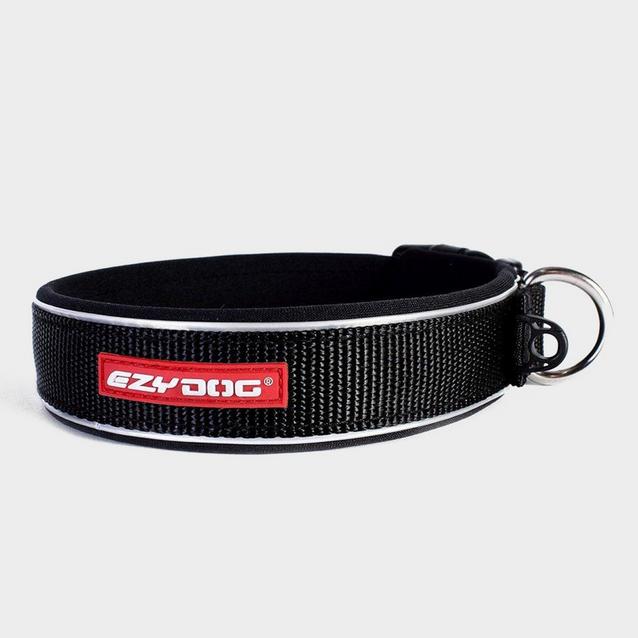 Black Ezy-Dog Classic Neo Dog Collar Black Large image 1