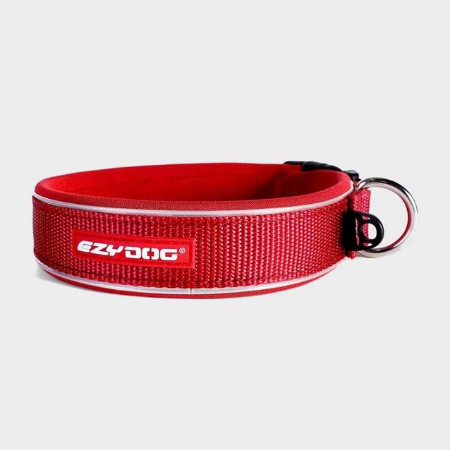 Red Ezy-Dog Classic Neo Dog Collar Red Large image 1