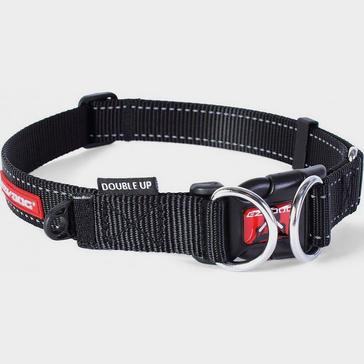 Black EzyDog Double Up Dog Collar (Medium)