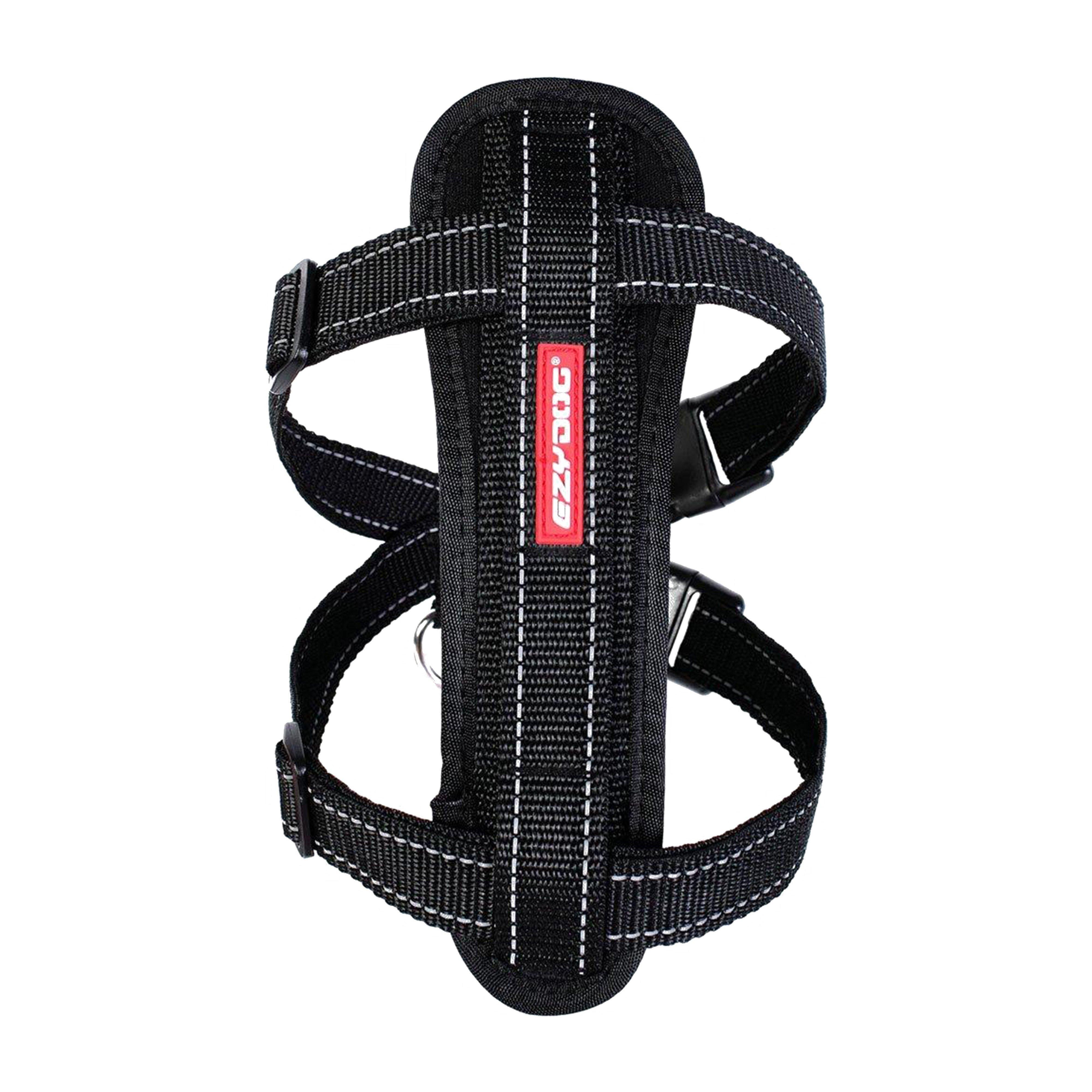 Chest Plate Dog Harness Black Extra Small