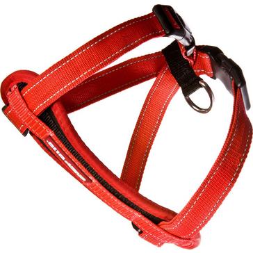 Red EzyDog Chest Plate Harness Red Medium