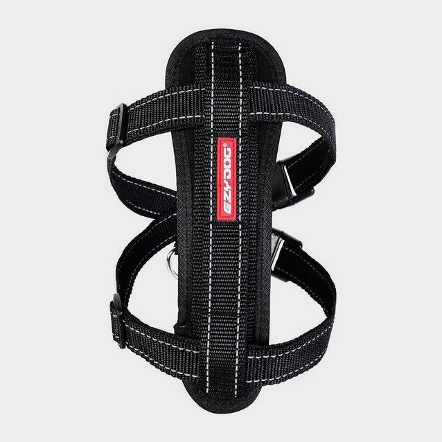 Black Ezy-Dog Chest Plate Harness Black Extra Large image 1