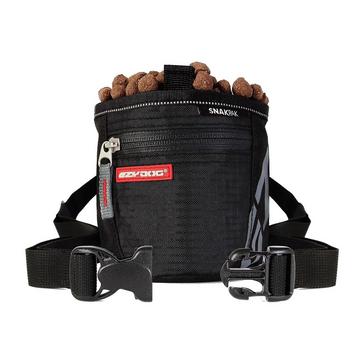 Black EzyDog SnakPak Dog Treat Bag Black