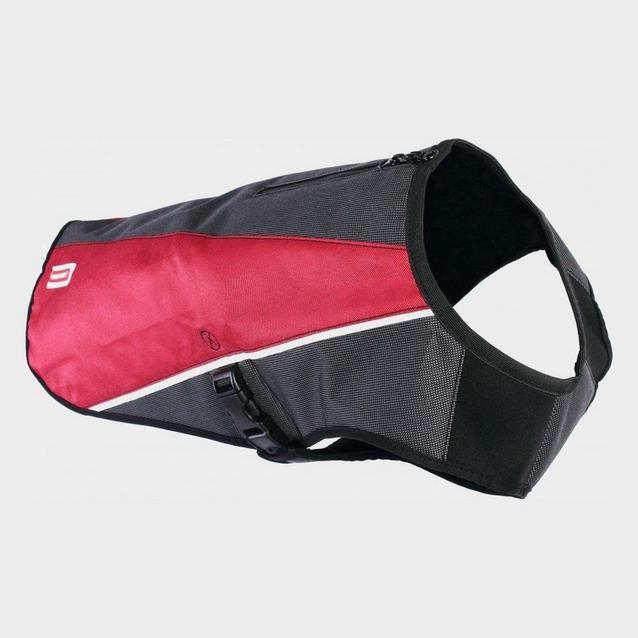Red Ezy-Dog Element Dog Jacket Red/Grey Small image 1