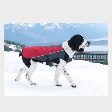 Red EzyDog Element Dog Jacket Red/Grey Extra Large