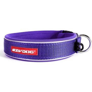 Purple EzyDog Classic Neo Dog Collar Pruple