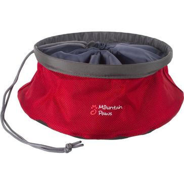 Red Mountain Paws Collapsible Dog Food Bowl