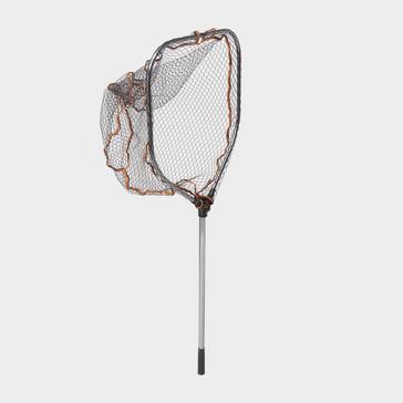 Black SavageGear Pro Folding Rbr Lrg Mesh Landing Net L - 50803