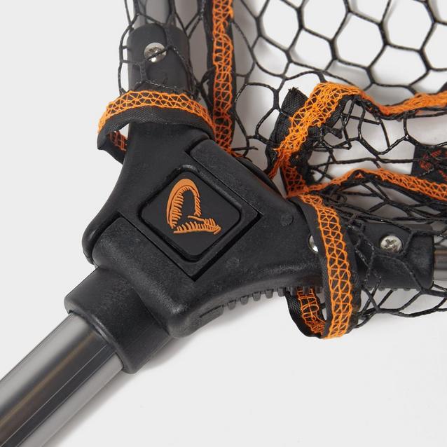 SavageGear Pro Folding Rbr Lrg Mesh Landing Net L 50803 GO