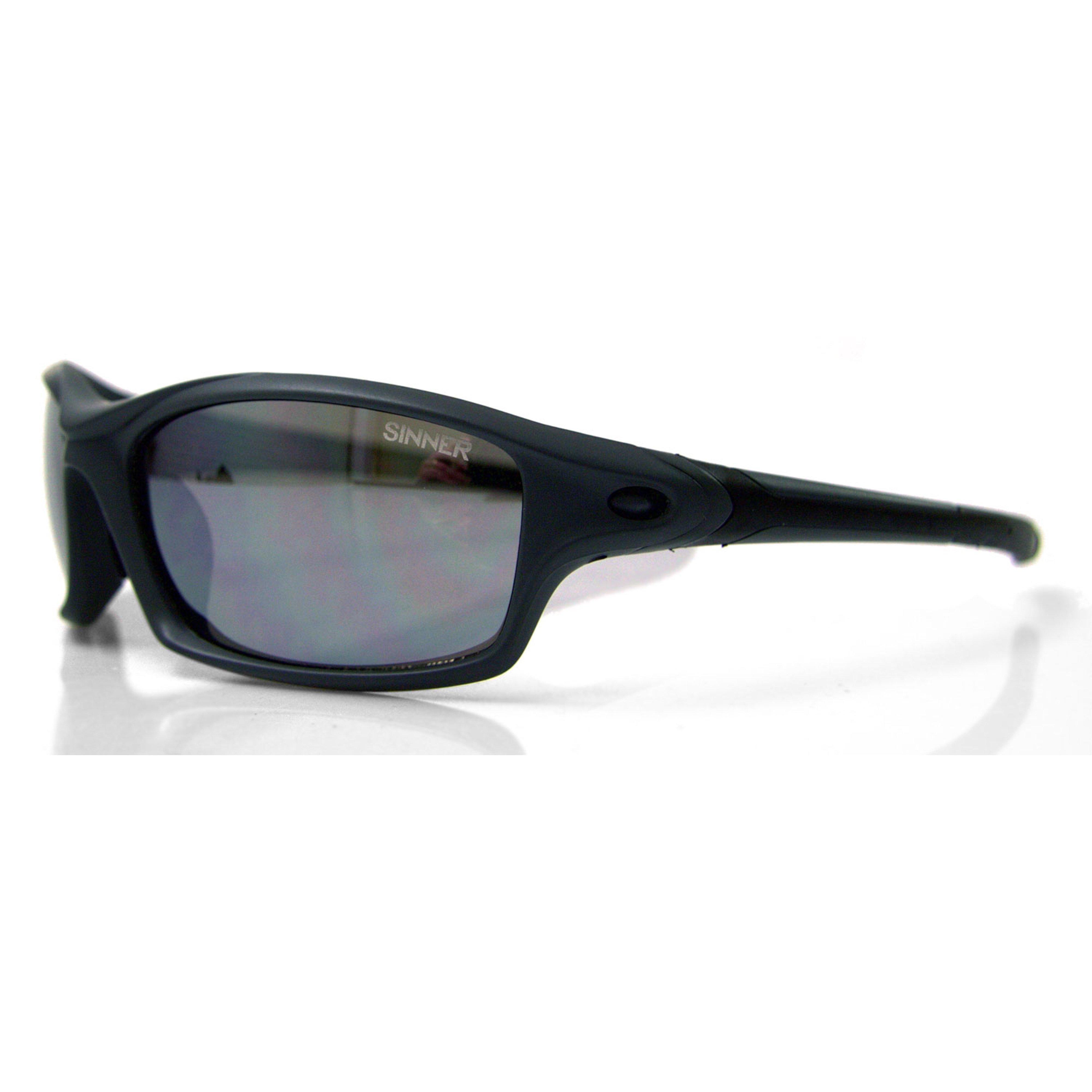 Sinner Eaton Sunglasses (Matte Grey / Smoke / Mirror) Review