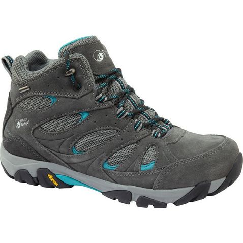 Charcoal NORTH RIDGE Tundra Mid 3 Women's Waterproof Walking Boot