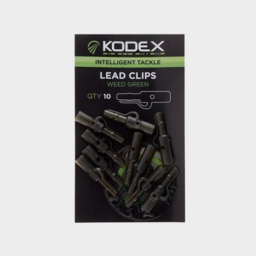 Black Kodex Lead Clips in Weed Green