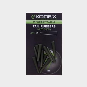 Green Kodex Tail Rubbers in Weed Green
