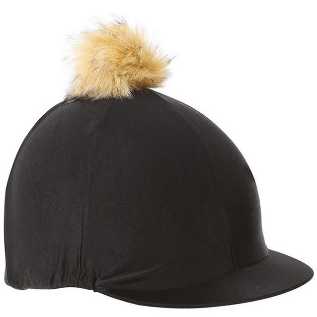 Black Shires Pom Pom Hat Cover Black image 1