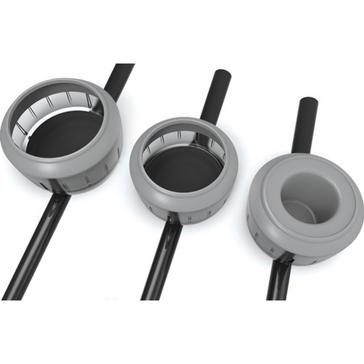 Black Middy Grip-Flex Pro Pole Pots