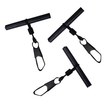 Black Middy Pellet Float Adaptors 3Pc