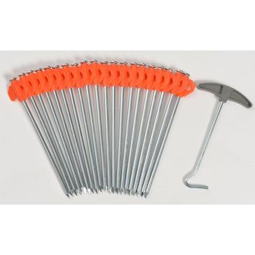 Silver HI-GEAR Hard Ground Tent Pegs