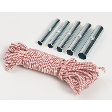 Silver HI-GEAR Pole Ferrule Repair Kit