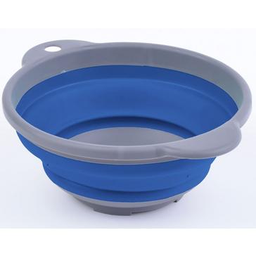 Blue HI-GEAR Folding Compact Bowl