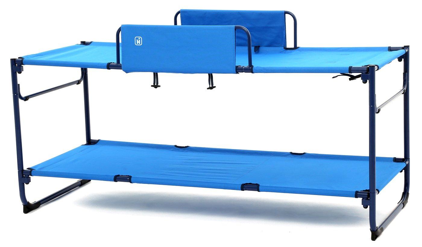 double folding camp bed