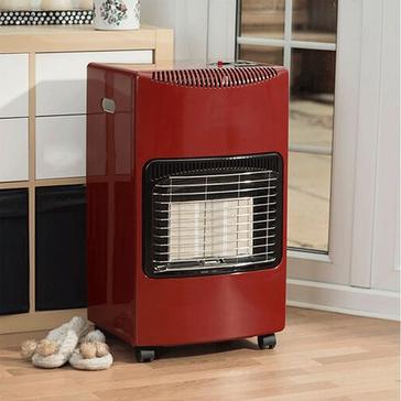 Red Quest Large Gas Cabinet Heater (Fire Red)