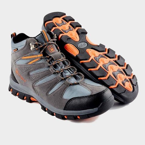 CHARCOAL-ORANGE HI-GEAR Men's Kinder II Walking Boots