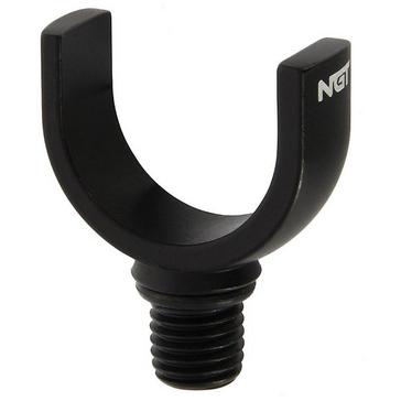 Black NGT U Rest Deluxe Black 25Mm