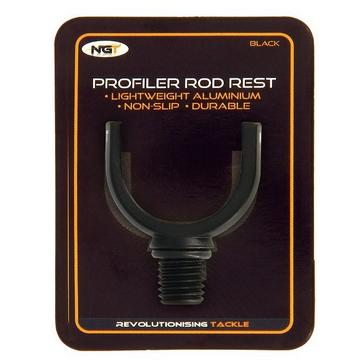 Black NGT U Rest Deluxe Black 25Mm