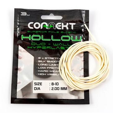 White BlueZone Connekt Hollow Elastic (8-10)