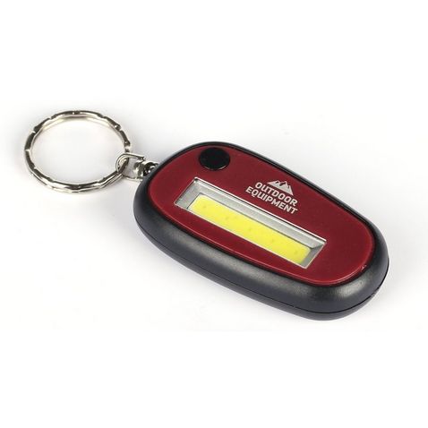 Red-Black Handy Heroes Ultro Cob Keyring Light