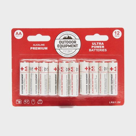 Nocolour Handy Heroes AA Alkaline Batteries (12 Pack)