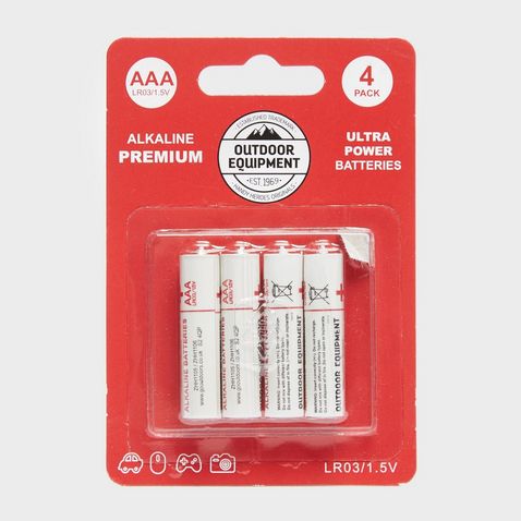 Nocolour Handy Heroes AAA Alkaline Batteries (4 Pack)