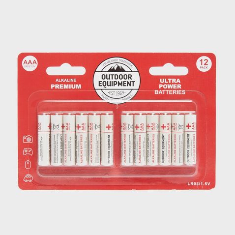 Nocolour Handy Heroes AAA Alkaline Batteries (12 Pack)