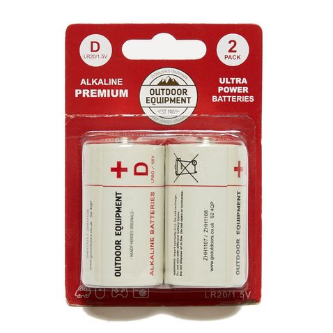 Bright White Handy Heroes D Cell Batteries (2PK)