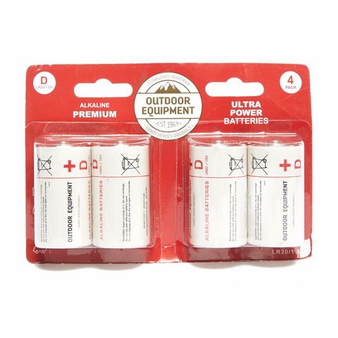Nocolour HANDY HEROES D Cell Battery – Pack of 4