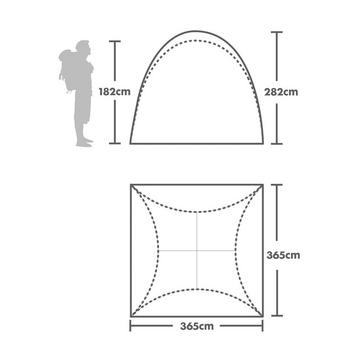 White COLEMAN FastPitch™ Event Shelter L