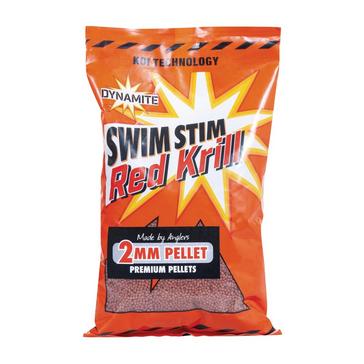 Brown Dynamite Swim Stim Red Krill 2Mm Pellets