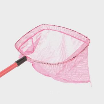 Pink BlueZone Shrimp Fishing Net With Handle