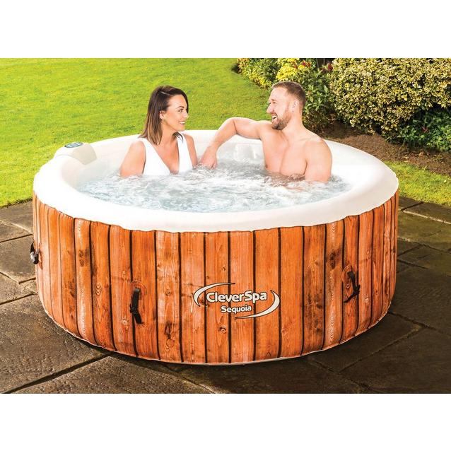 Clever Spa Sequoia Inflatable 4-Person Hot Tub GO Outdoors