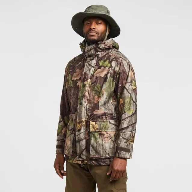 Mens waterproof camo on sale jacket