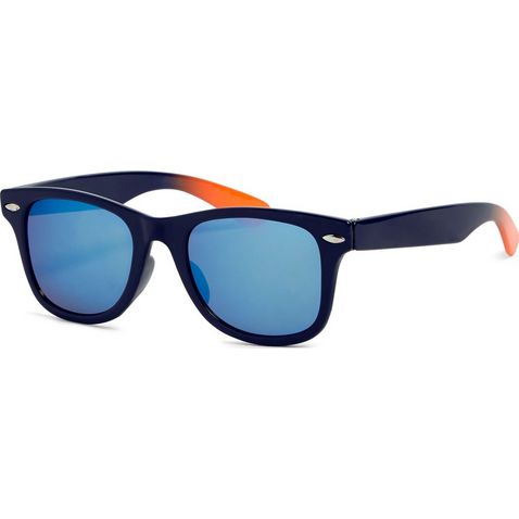 NAVY-ORANGE Handy Heroes Kids' Denby Ombre Sunglasses