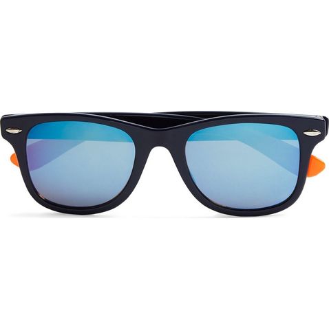 NAVY-ORANGE Handy Heroes Kids' Denby Ombre Sunglasses