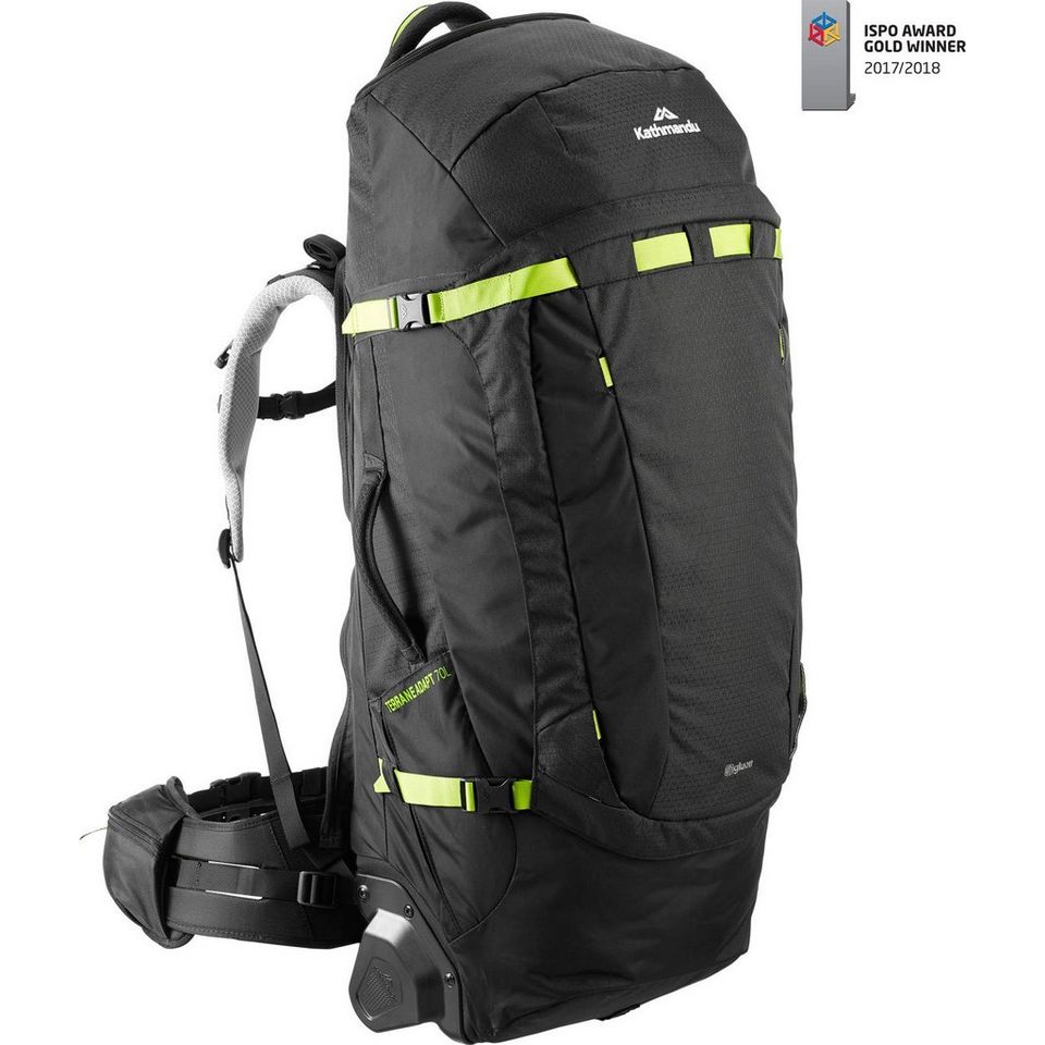 Kathmandu 70l backpack with wheels best sale