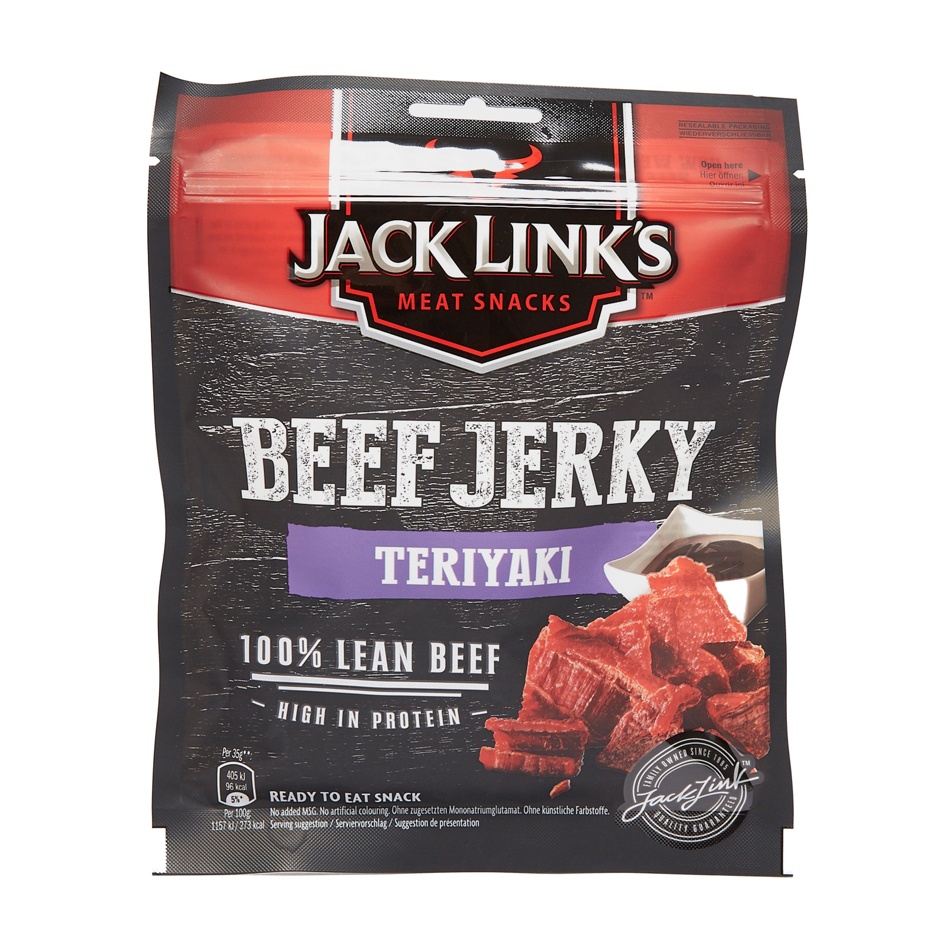 JACK LINKS Terriyaki Beef Jerky 70g Review