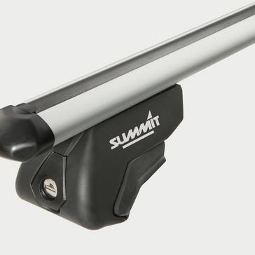 Black Summit Premium Aluminium Railing Roof Bars (1.35m)