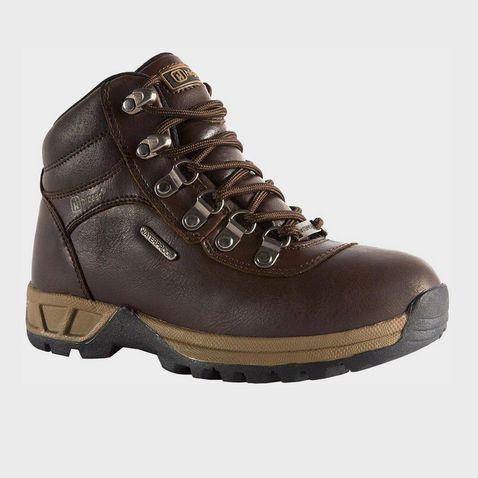 Brown HI-GEAR Kids' Derwent IV Walking Boots