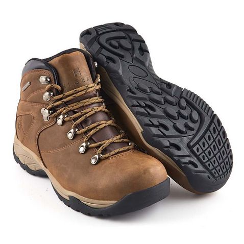 Brown HI-GEAR Men's Colorado Leather Walking Boots