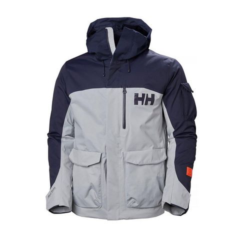 Light Grey Helly Hansen Men's Fernie 2.0 Insulated Snow Jacket