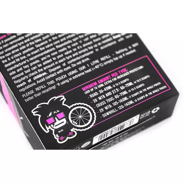 Muc Off No Puncture Hassle Tubeless Sealant (140ml Kit) | GO Outdoors