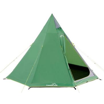 Green FREEDOMTRAIL Apache 6 Tipi Tent